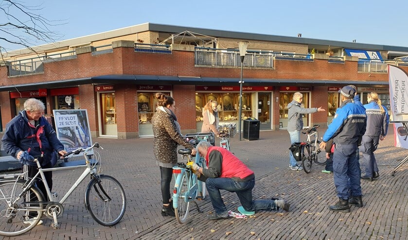 Een succesvolle veiligheidsactie in Lansingerland. (Foto: AN)