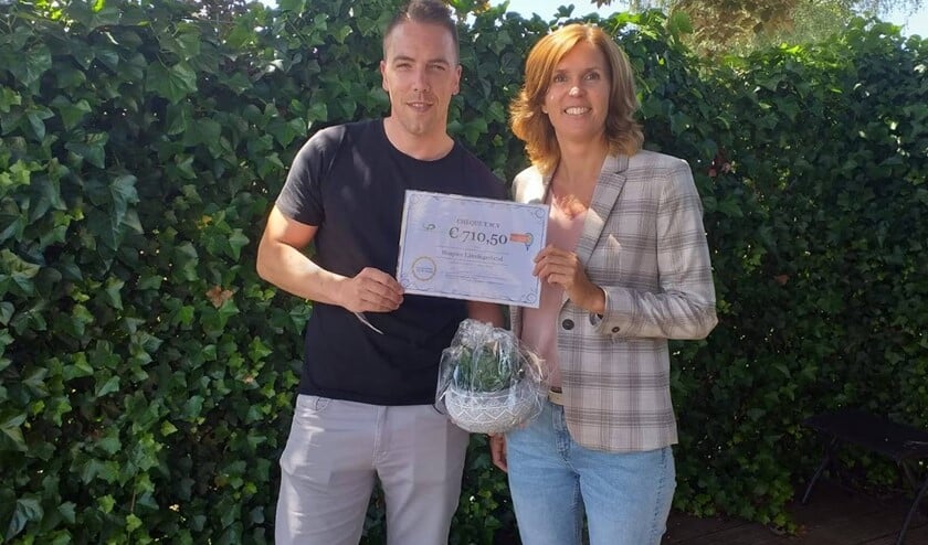 De loterij bracht een bedrag van 710,50 euro op voor Hospice Lansingerland.