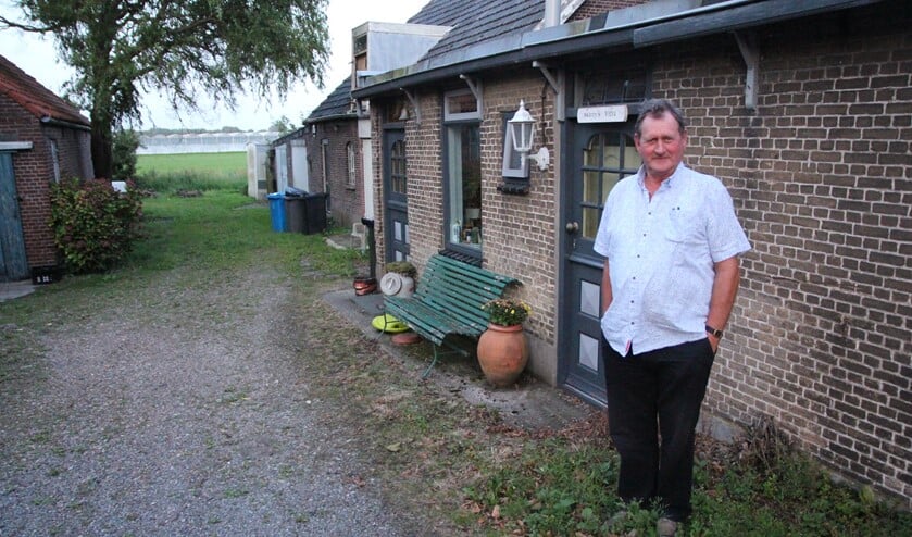 Harry thuis aan de Nieuwkoopseweg.