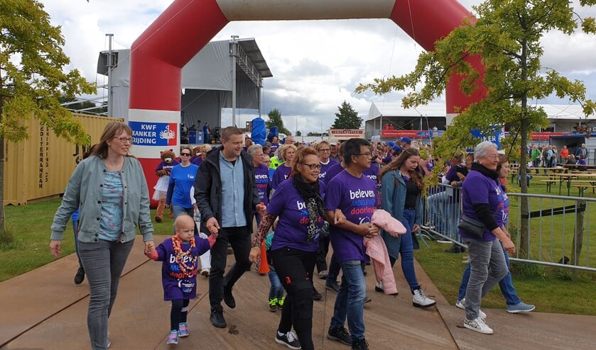 Er is afgelopen weekend een ongekend bedrag opgehaald voor het KWF in Lansingerland. (Foto's: Astrid Nielsen)