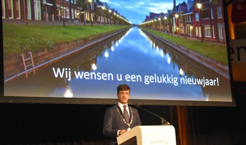 De burgemeester ziet veel kansen voor de toekomst. (Foto: AB)