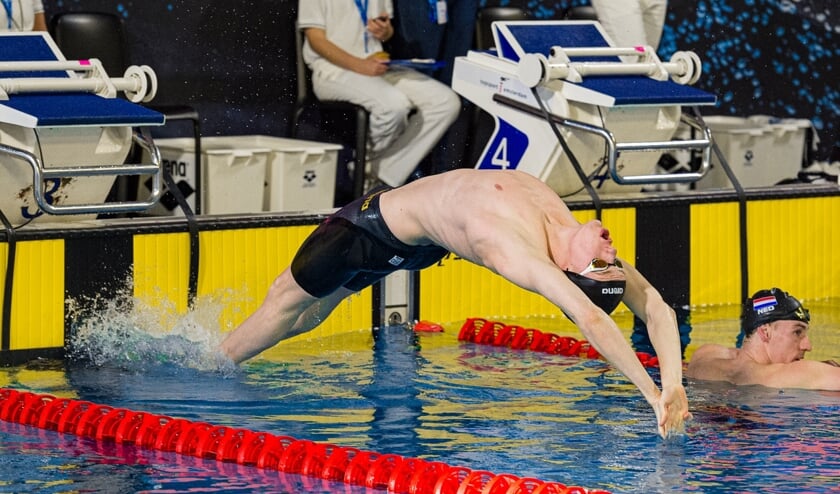 Thomas Jansen behaalde zilver op 200 meter rugslag en 400 meter wisselslag.