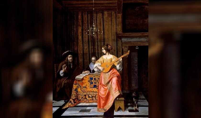 'De Luitspeelster' van Pieter de Hooch. (Foto: PR)