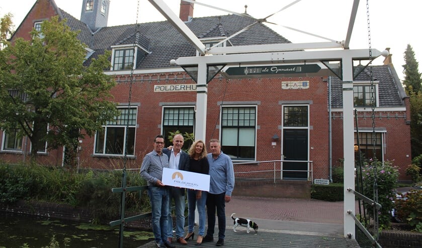 <p>Marc, Pieter, Mieke en Leon.</p>