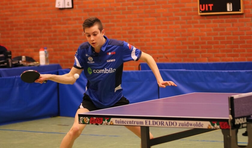 <p>Tim Gras in actie. (Foto: Bennie Douwes) </p>