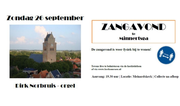 Zangavond Minnertsga
