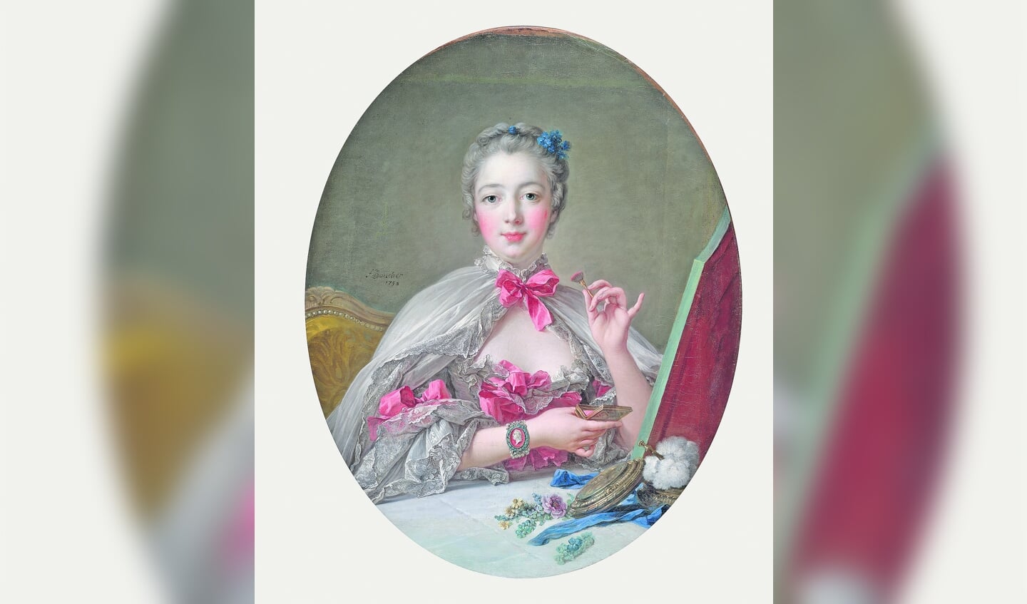 Madame de Pompadour had talloze volgelingen. (foto: François Boucher, 1750 via Harvard Arts Museums).