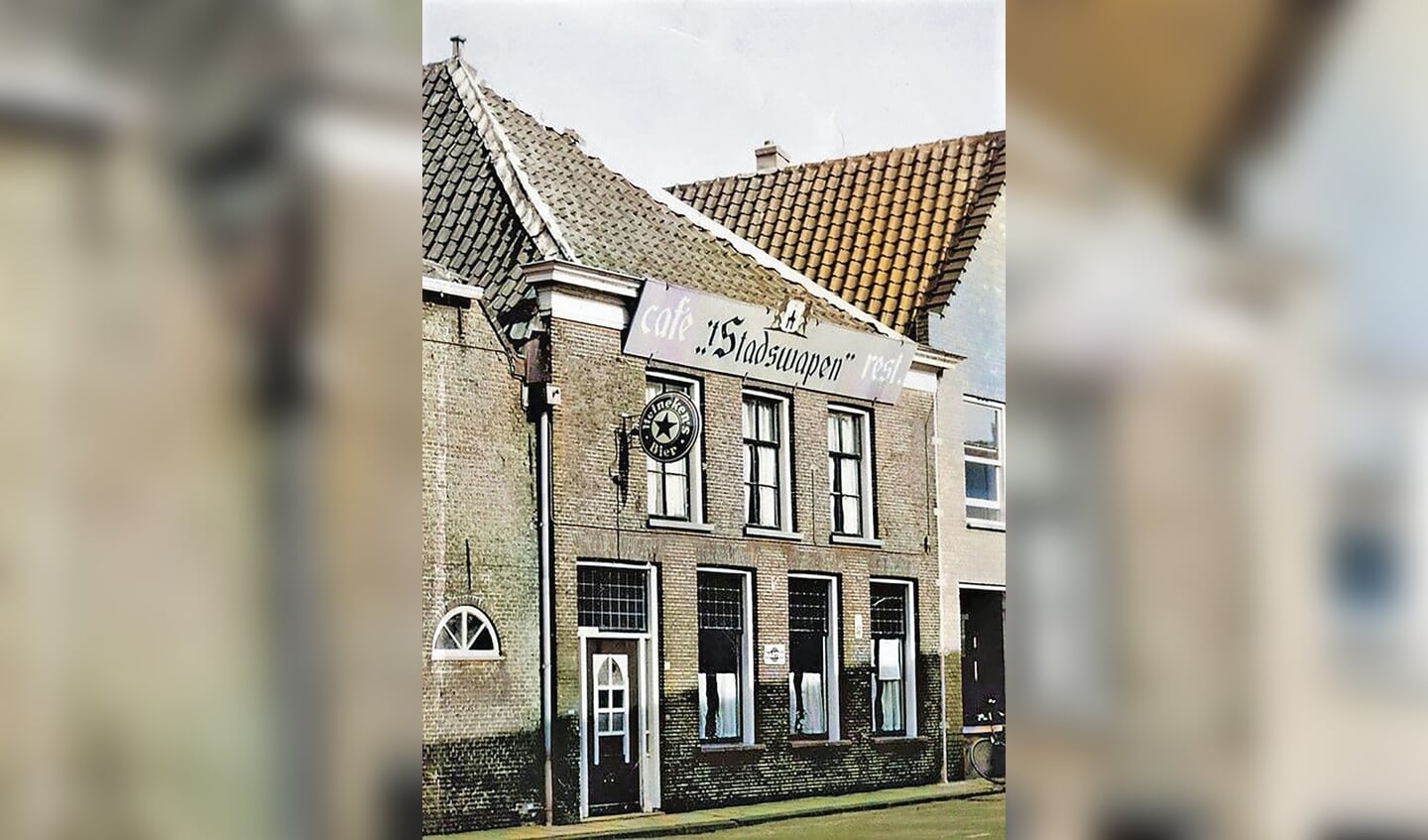 Het Stadswapen van Gert Nederend in de volksmond 'De Poep'.