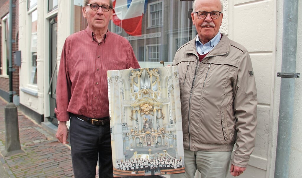 Evert de Jong (links) en Johan de Jong.