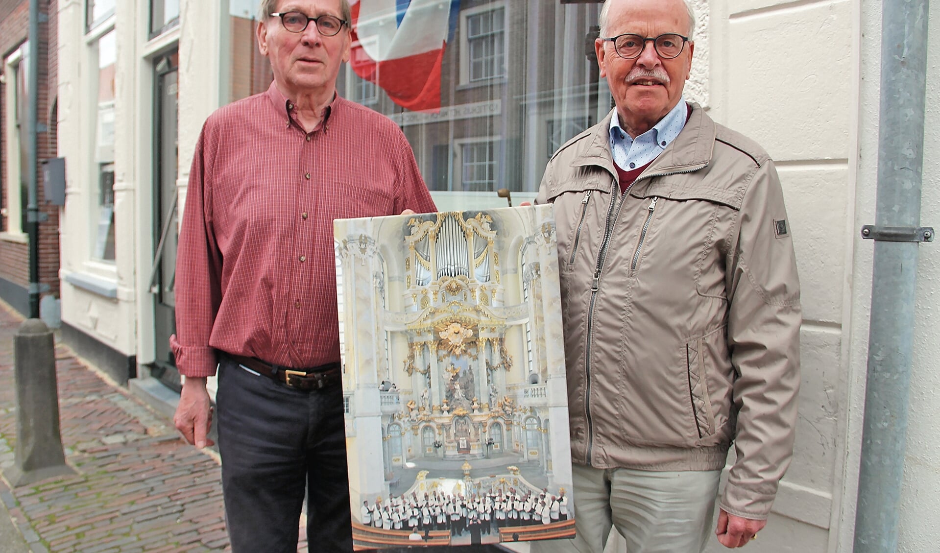 Evert de Jong (links) en Johan de Jong.