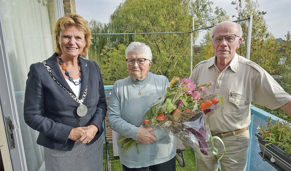 Wim en Ria Ruis vierden afgelopen weekhun 60-jarig huwelijksjubileum.