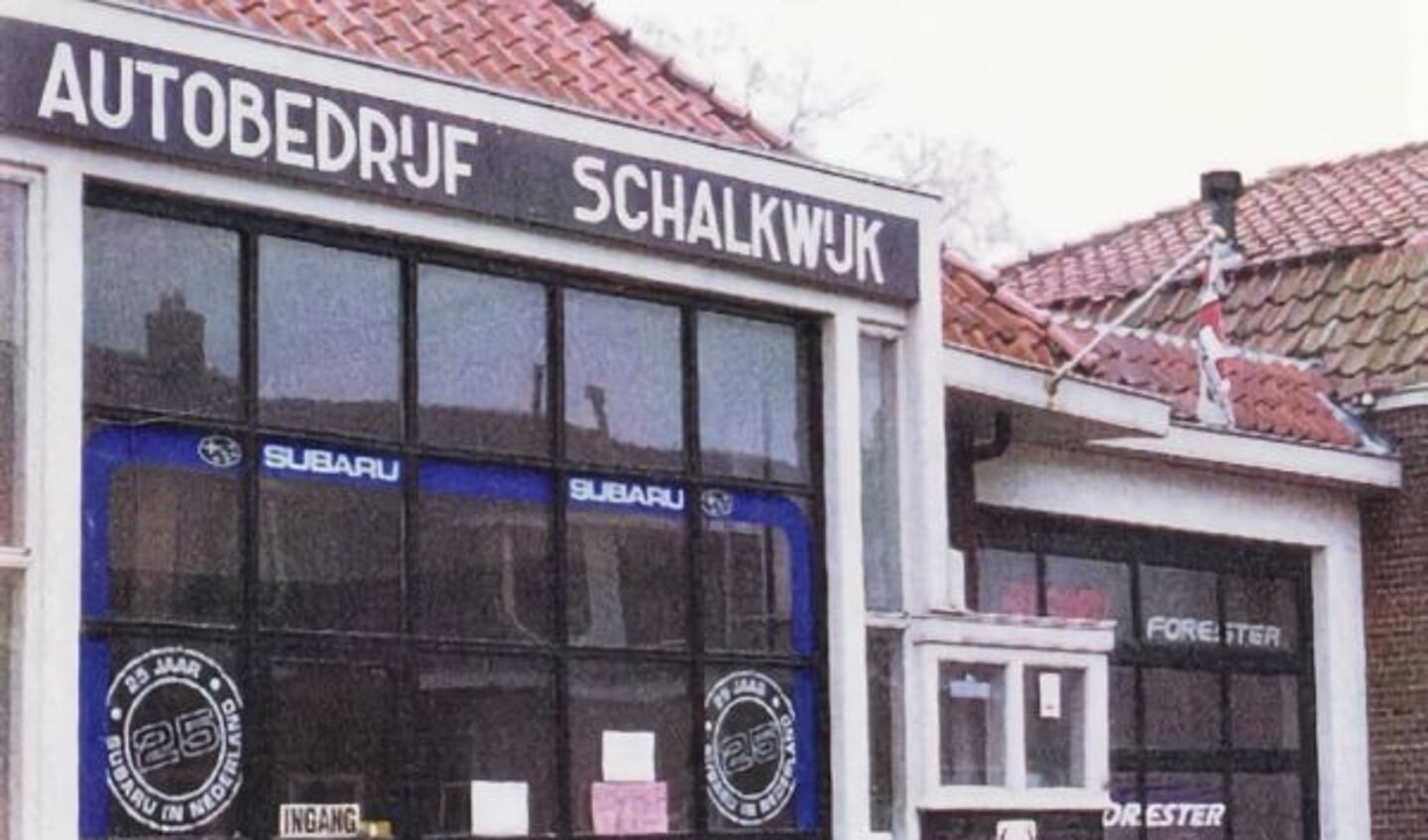 De Subarugarage van Rien Schalkwijk