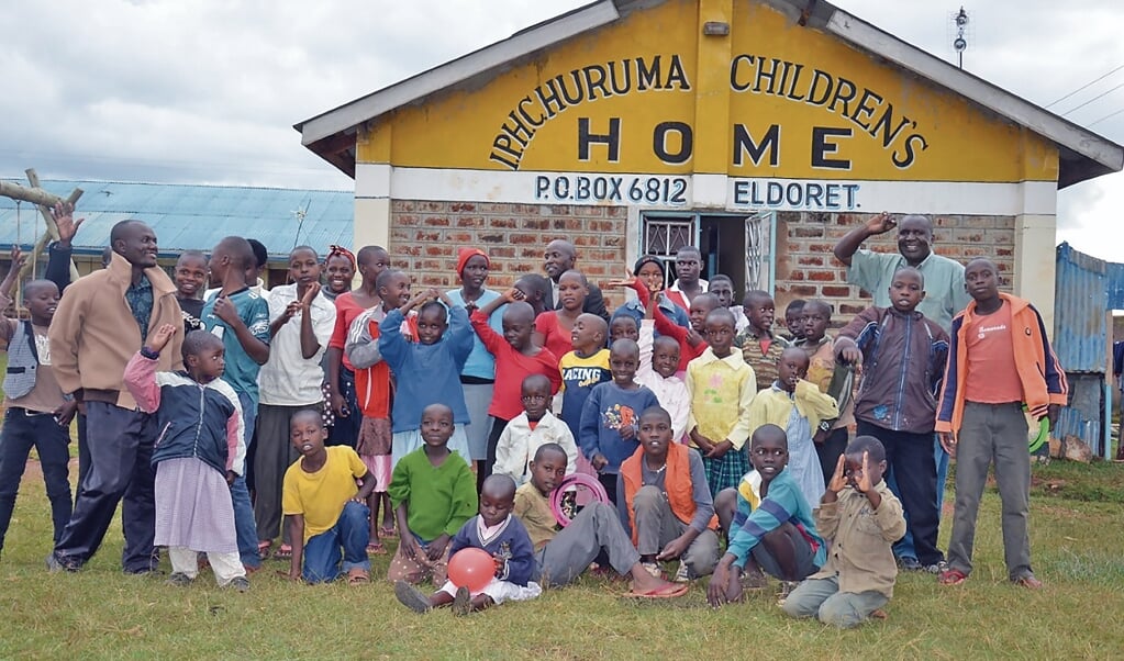 Het kindertehuis in Kenia dat gestart is door Teus en Leny Bos uit Oudewater.