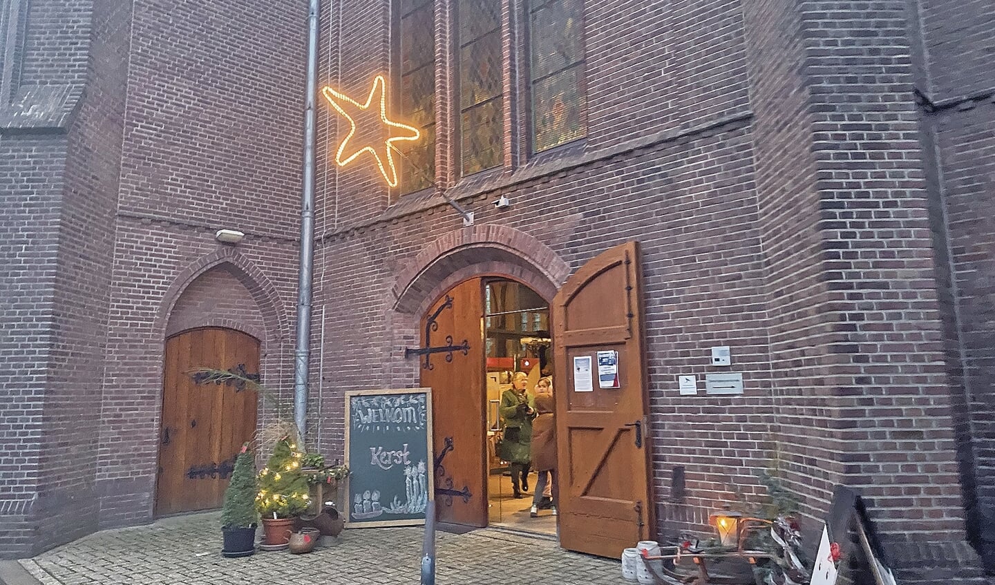 Welkom voor de kerstmarkt in de katholieke kerk.