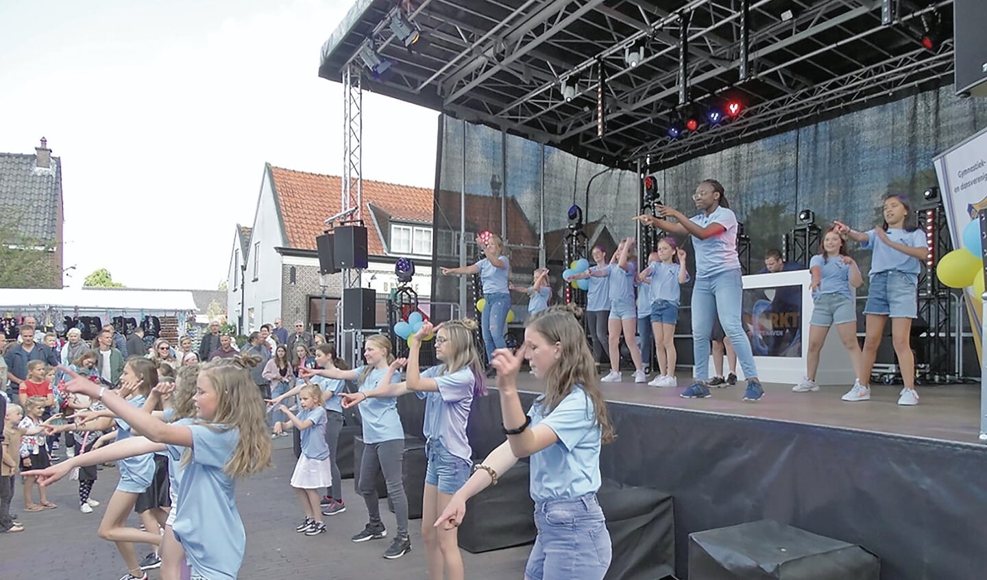 Flashmop dansvereniging Olympia.