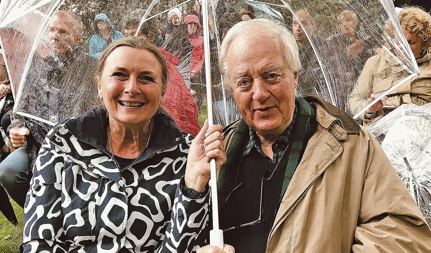 Gert Jan Meijer en partner Nelleke Kuijpers, ook uitvoerend kunstenaar.