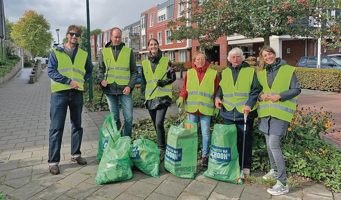 Het Cleanup team uit Linschoten.
