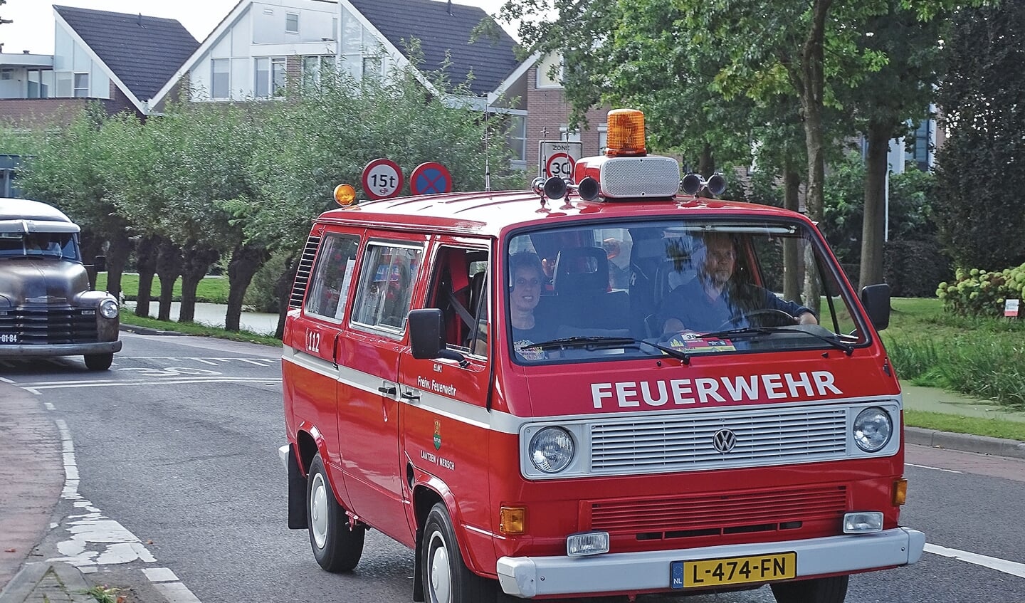 Volkswagen brandweerbus uit 1984.