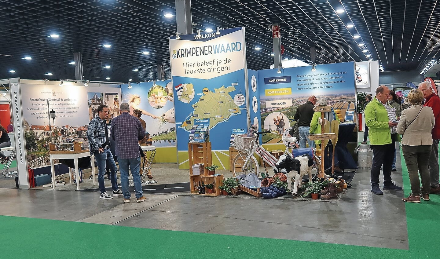 De mooi ingerichte stand van de Krimpenerwaard.