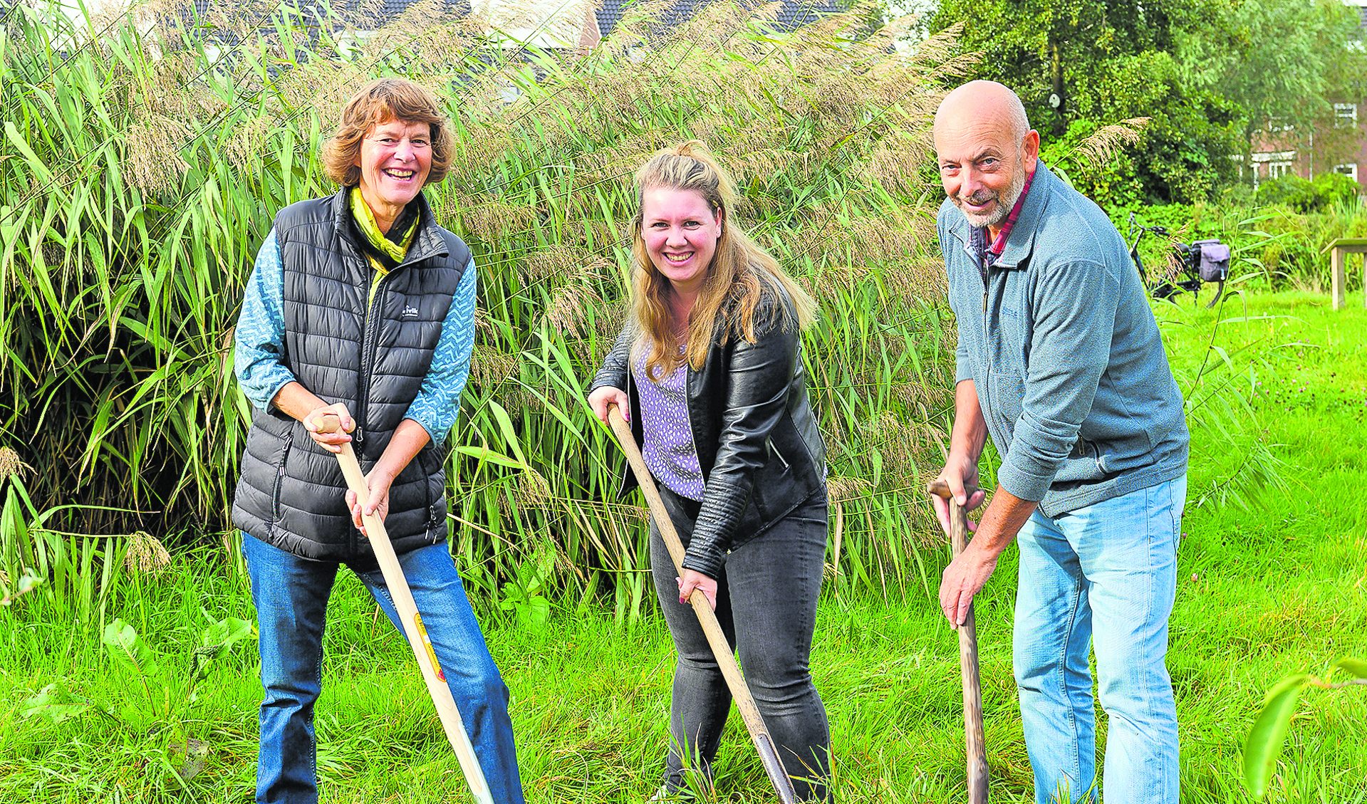 Lia Boor, Amy de Wit en Han Buijze.