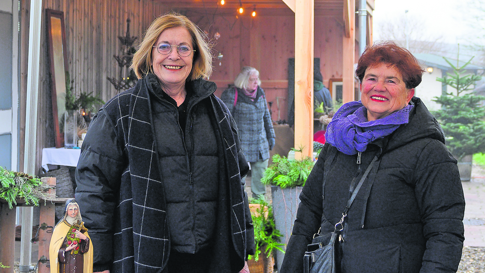 Els van Petegem en Jacqueline Kote.