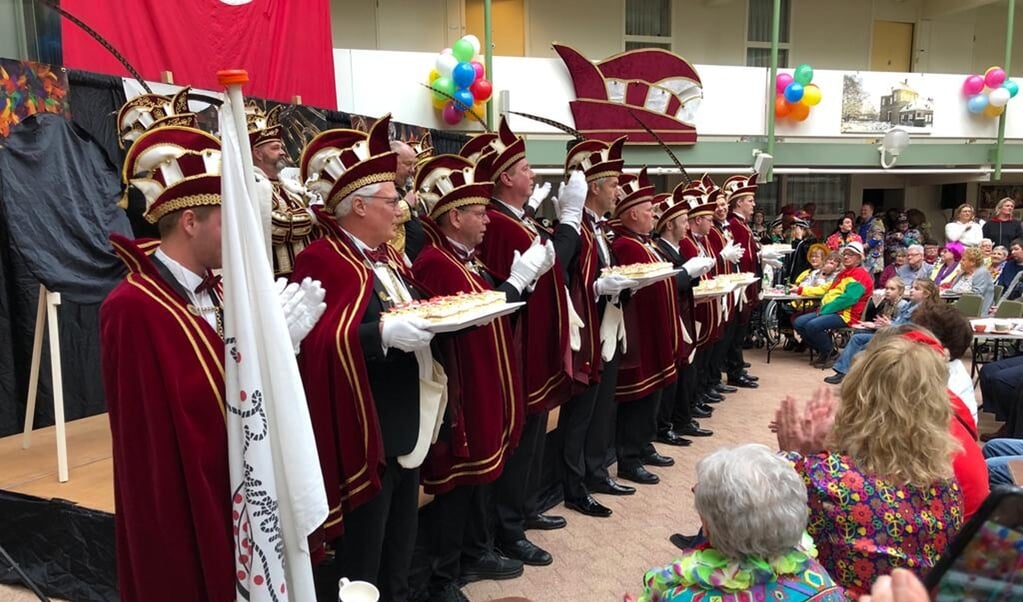 Het Seniorencarnaval in de Antoniushof was erg geslaagd.