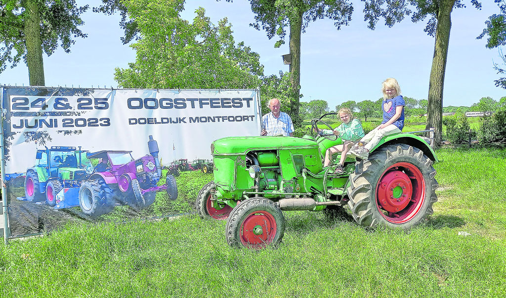 Het historisch oogstfeest in Montfoort wordt voor de tiende keer gehouden.