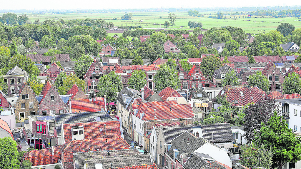 Al eens vanaf de kerktoren van de Grote Kerk naar Oudewater gekeken?