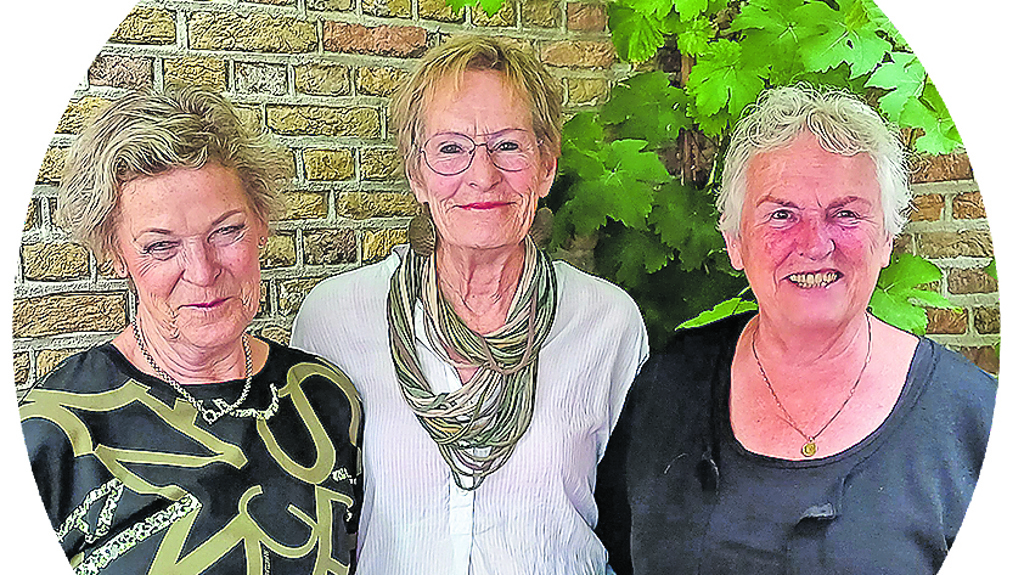 V.l.n.r.: Nelie Gerritsen, Wil Houdijk en Andréa Dogterom.