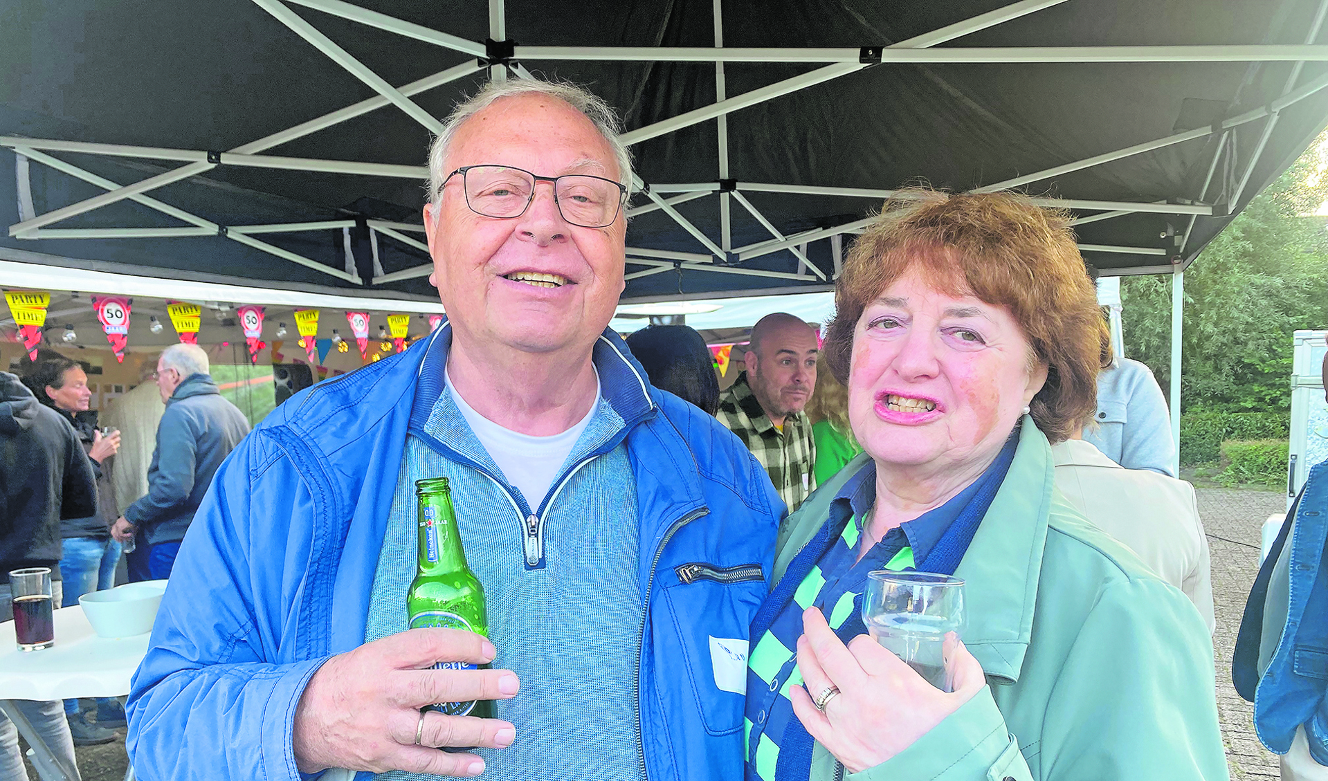 Bewoners van het eerste uur, Leo en Lillian.