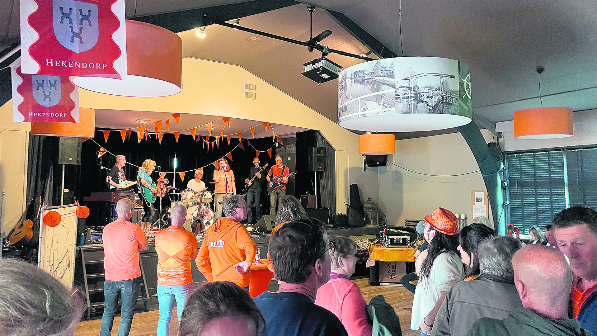 De organisatie van de Oranjevereniging mag terugkijken op een geslaagde Koningsdag.