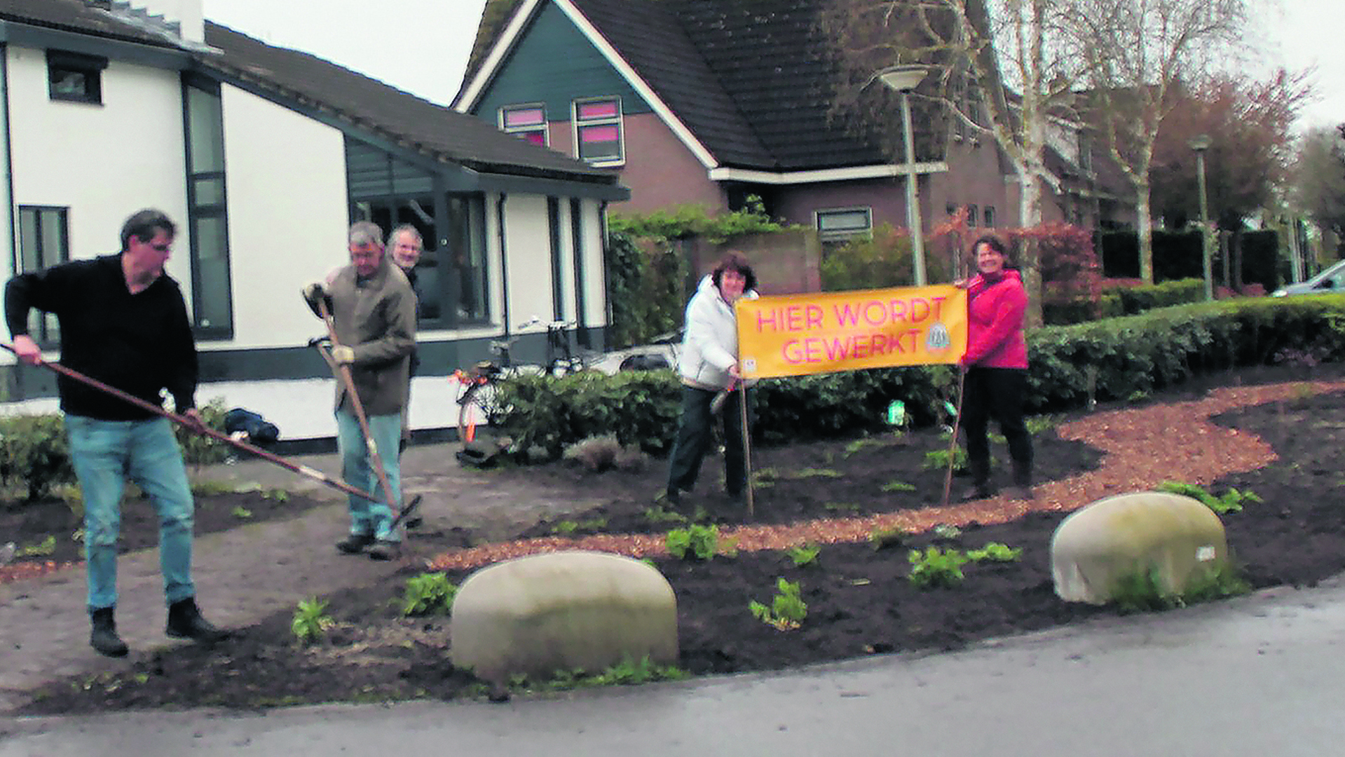 Het stukje groen aan de Lijnbaan wordt aangepakt.