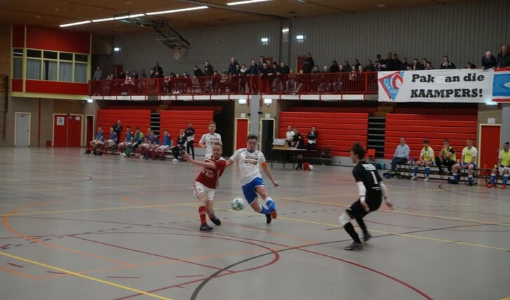 Foto gemaakt tijdens de thuiswedstrijd tegen Futsal Winsum.