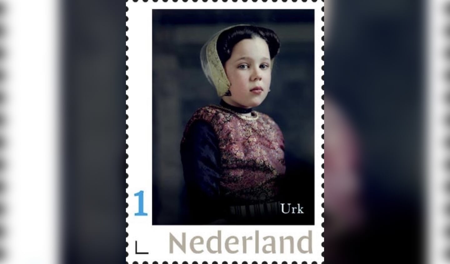 De postzegel.