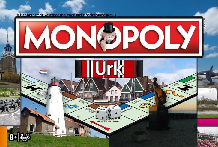 Een eerste versie van Monopoly Urk.