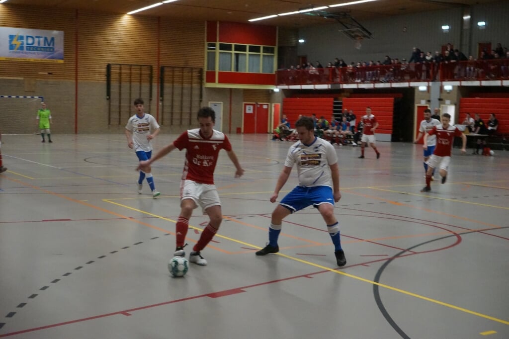 n Zaalvoetballers verliezen van Futsal Winsum (archieffoto).