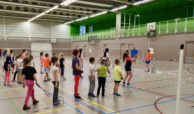 Impressie van de Open ochtend OSM Badminton