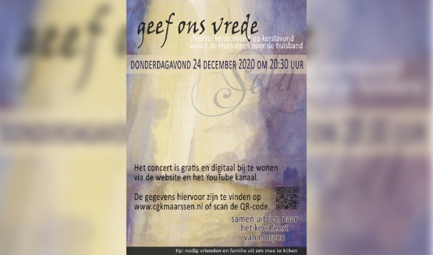 Aankondiging kerstconcert