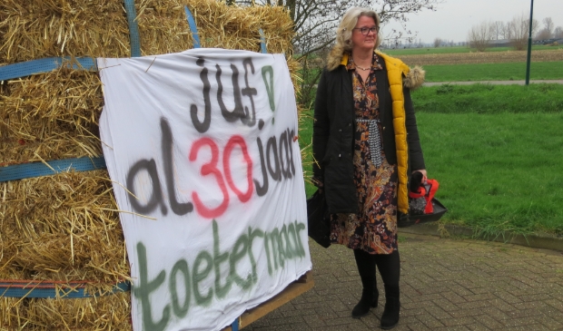 Juf Wiegman thuis opgehaald
