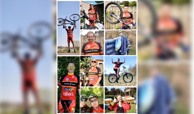 Vanwege de coronaregels kunnen de deelnemers niet samen op de foto.