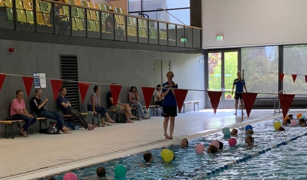 Het afzwemmen bij ZPC Watervlo