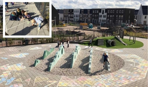 <p>Er wordt een gezamenlijk kunstwerk gemaakt op kindcentrum Haarzicht.</p>