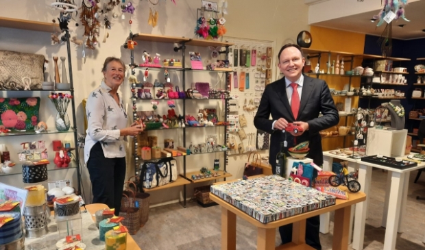 <p>De persoonlijke keuze van de burgemeester staat uitgestald.</p>