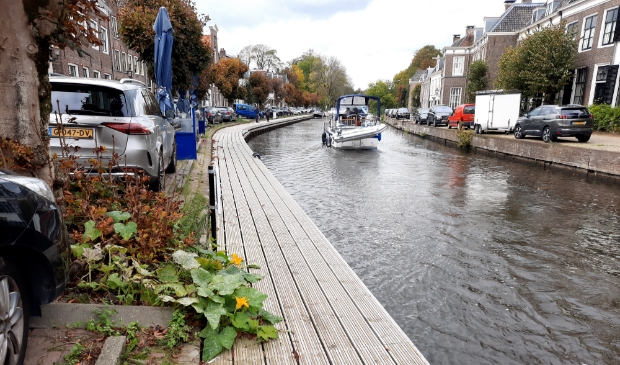 <p>Kademuur bij de Schippersgracht.</p>