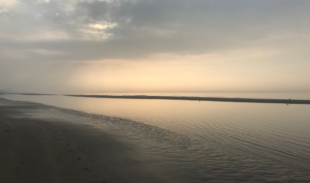 tot rust komen bij de zee