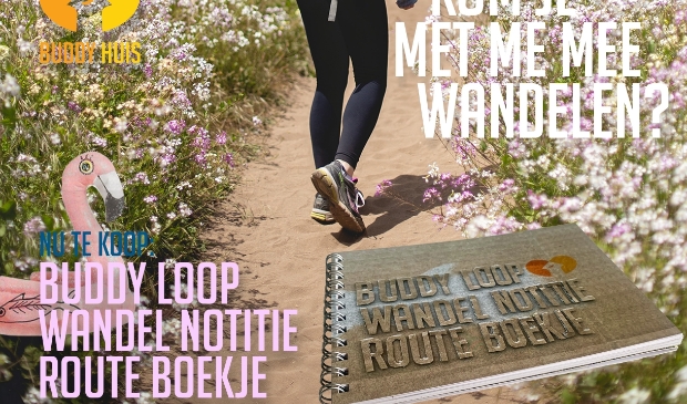 Buddy Loop Wandel Notitie Route Boekje