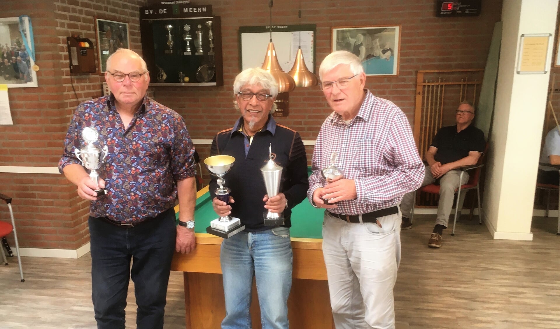 V.l.n.r. Jaap de Koff, Joseph Latuny en Bert Kraaijeveld