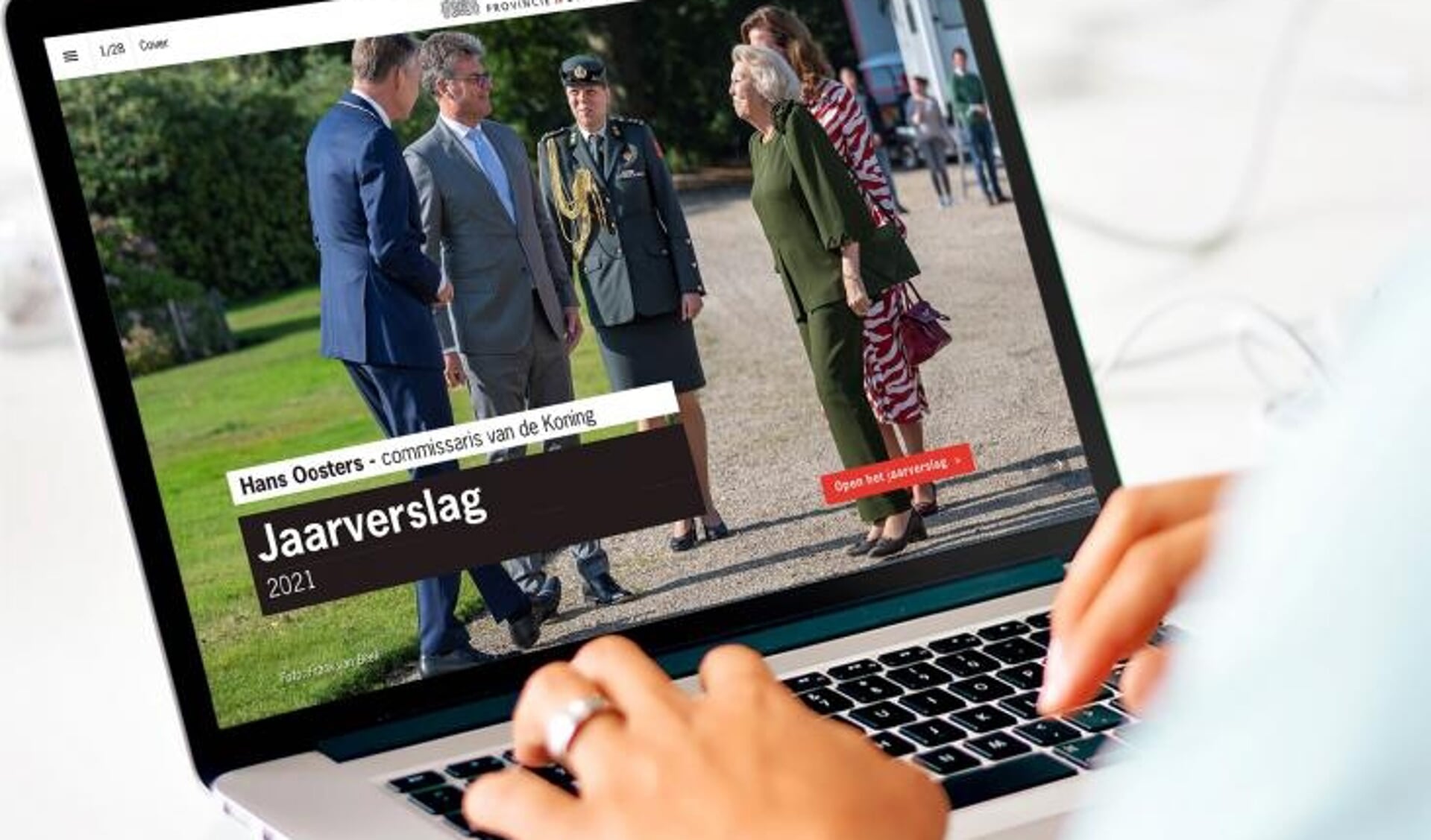 Het Jaarverslag 2021 van commissaris van de Koning Hans Oosters staat online 