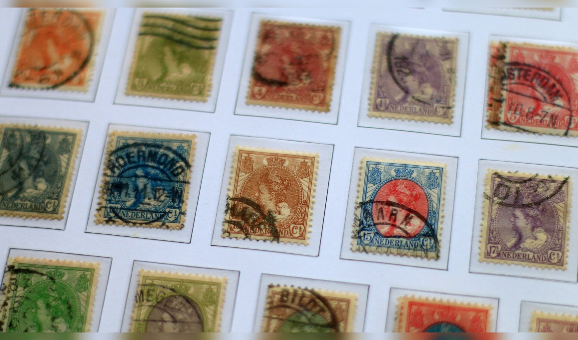 Postzegels 1899 Wilhelmina