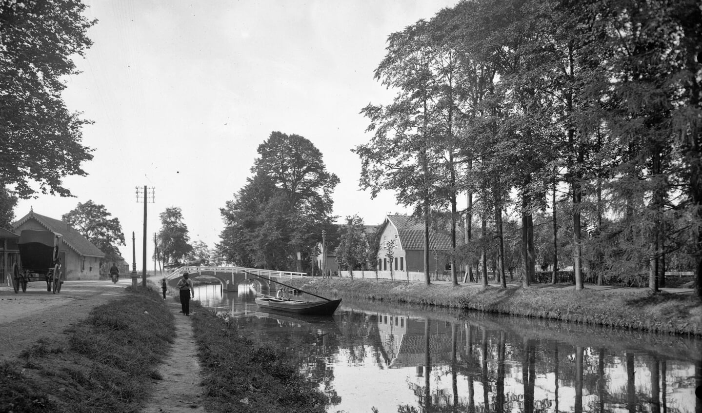 Toen de Halve Maan nog een boerderij was, in plaats van een woonwijk.